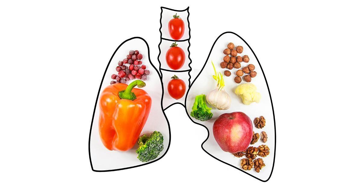 Bổ sung các thực phẩm tốt cho phổi