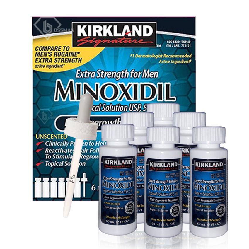 Sử dụng minoxidil điều trị rụng tóc gây ra nhiều tác dụng phụ