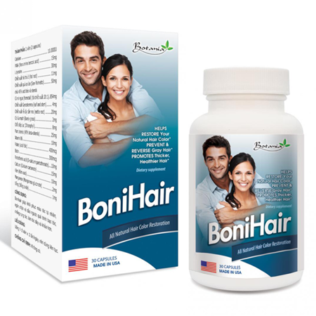 BoniHair- Viên uống thảo dược dành cho người bạc tóc