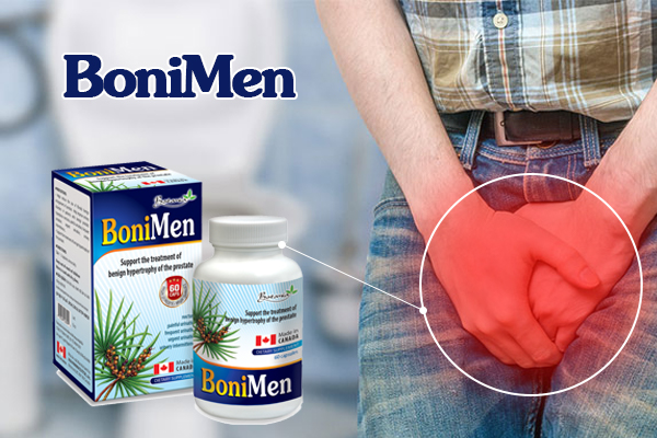 BoniMen - Biện pháp hiệu quả giúp khắc phục viêm đường tiết niệu ở nam giới do phì đại tuyến tiền liệt