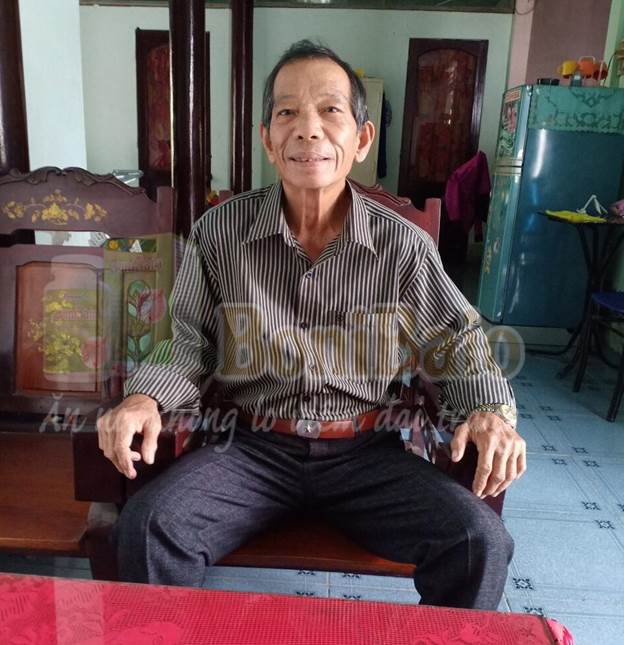 Chú Phan Văn Lớn, 63 tuổi