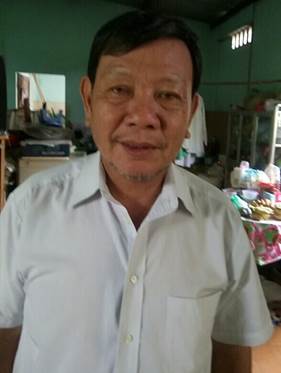 Chú Phạm Văn Đạt, 65 tuổi